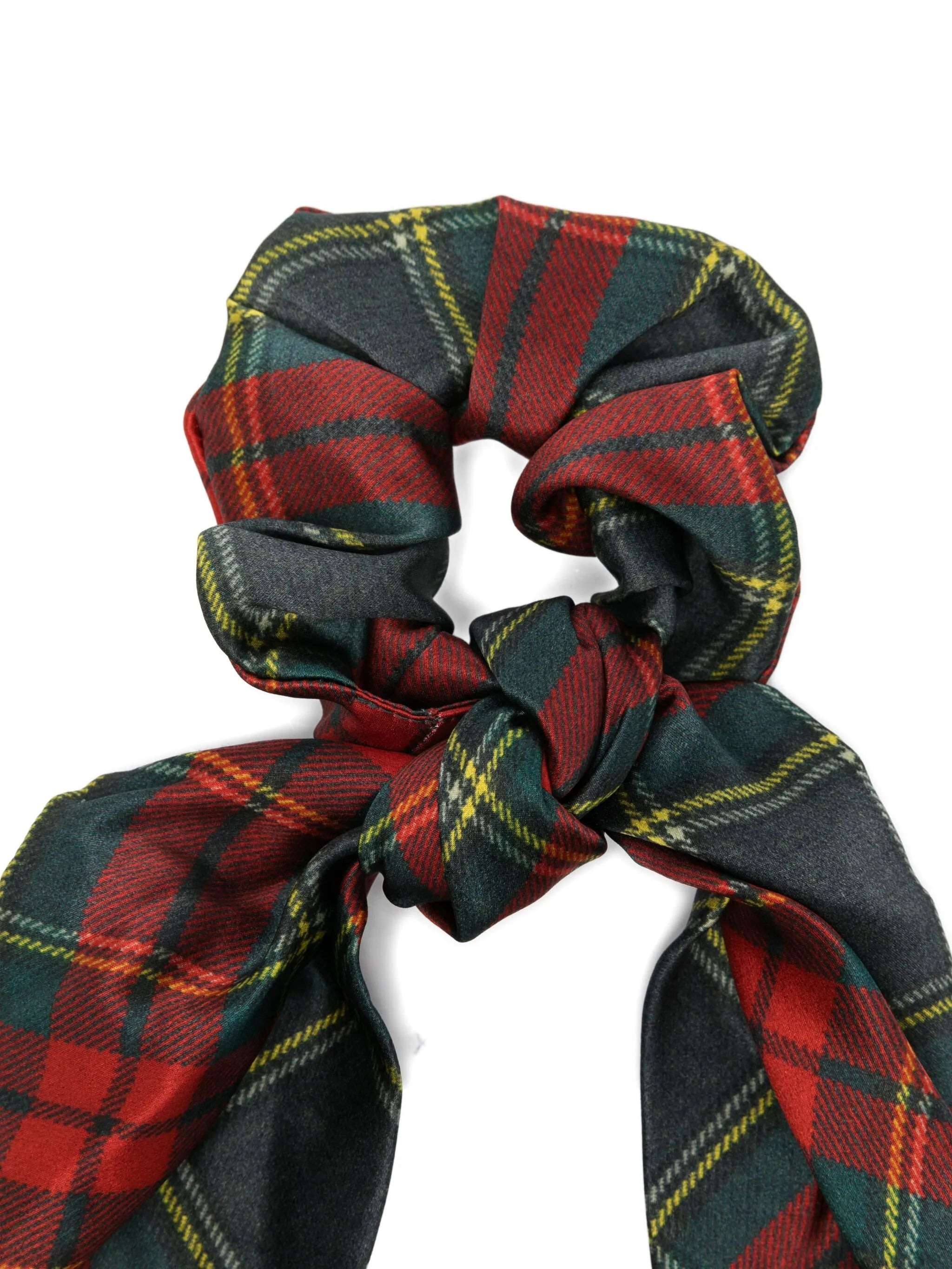 Vivienne Westwood Tartan-plaid Silk Scrunchie - 2