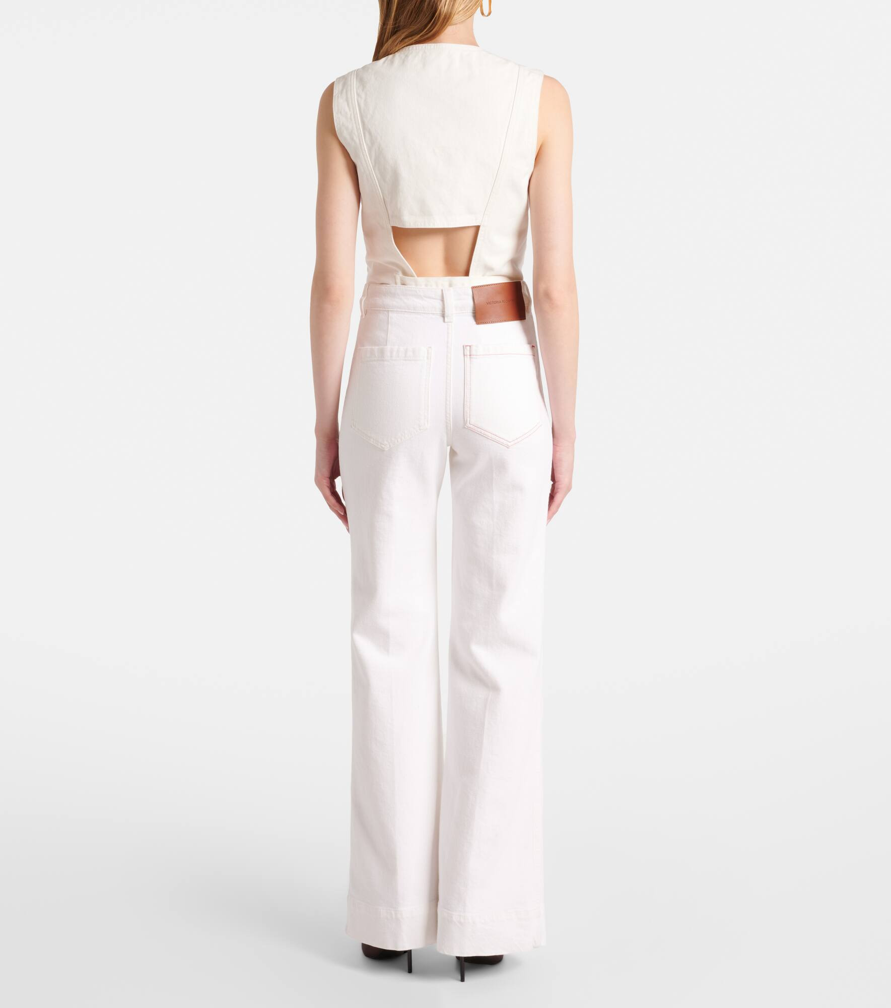 Alina high-rise wide-leg jeans - 3