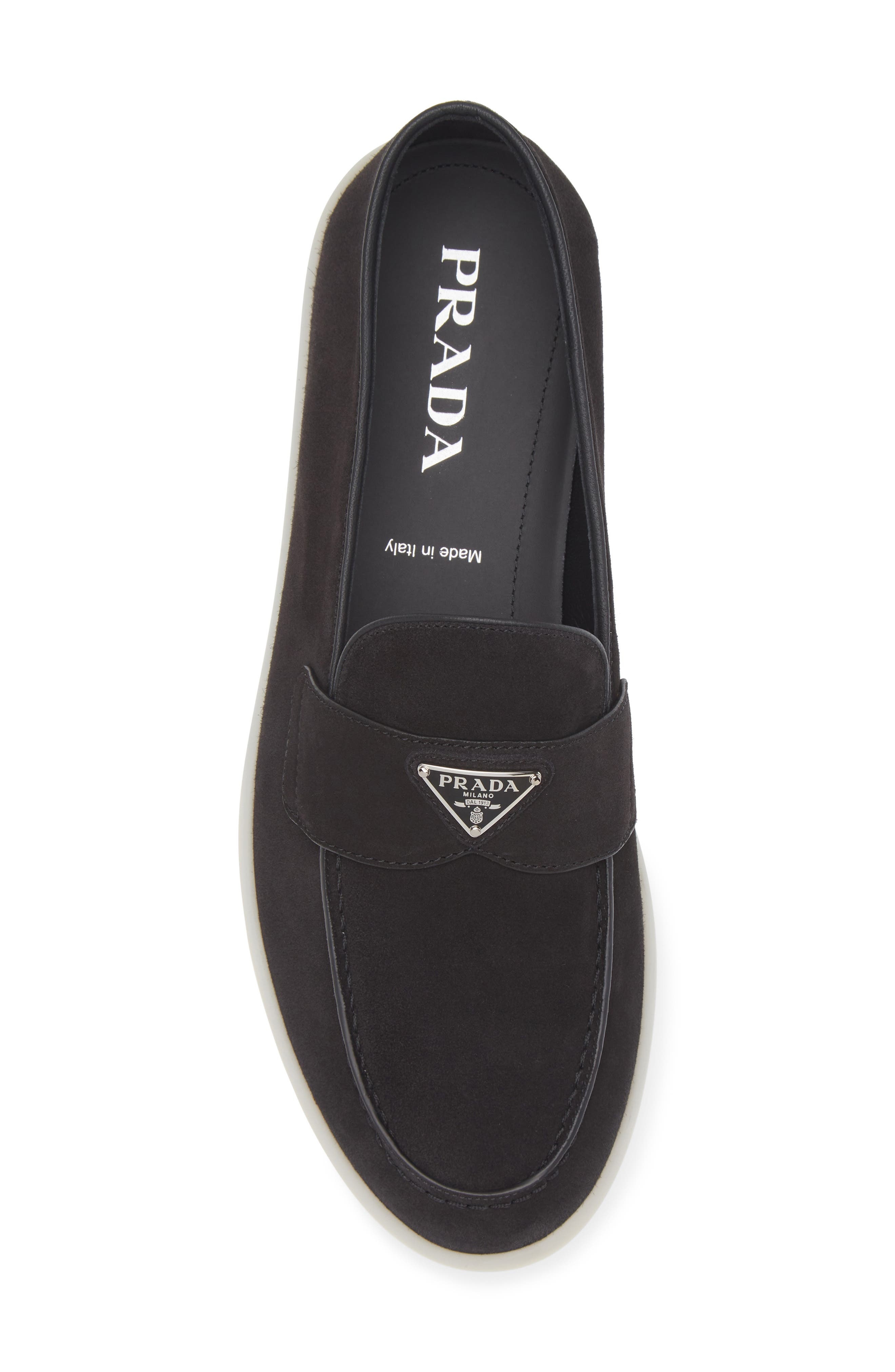 Prada St. Tropez Loafer in Nero at Nordstrom - 5