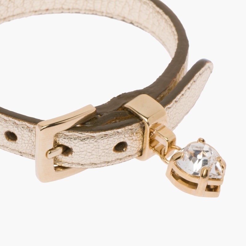 Madras leather bracelet - 5