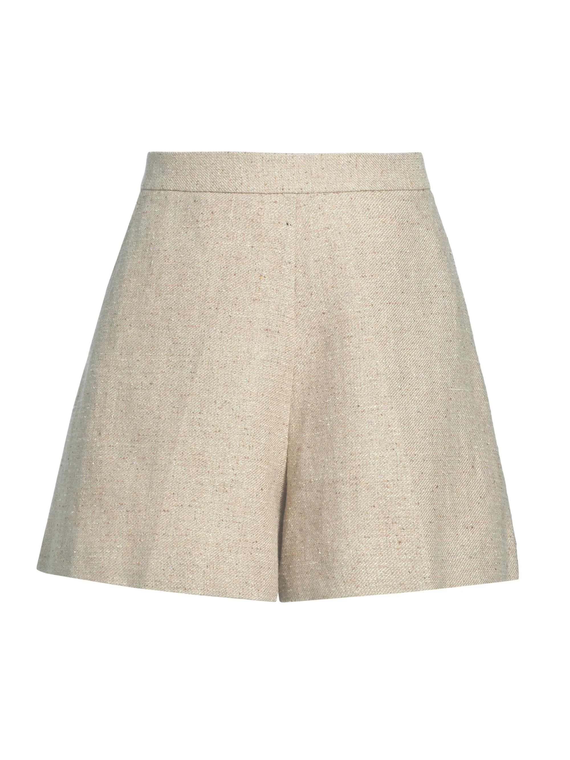 Women's Eryx Speckled Twill Shorts - Beige - 1
