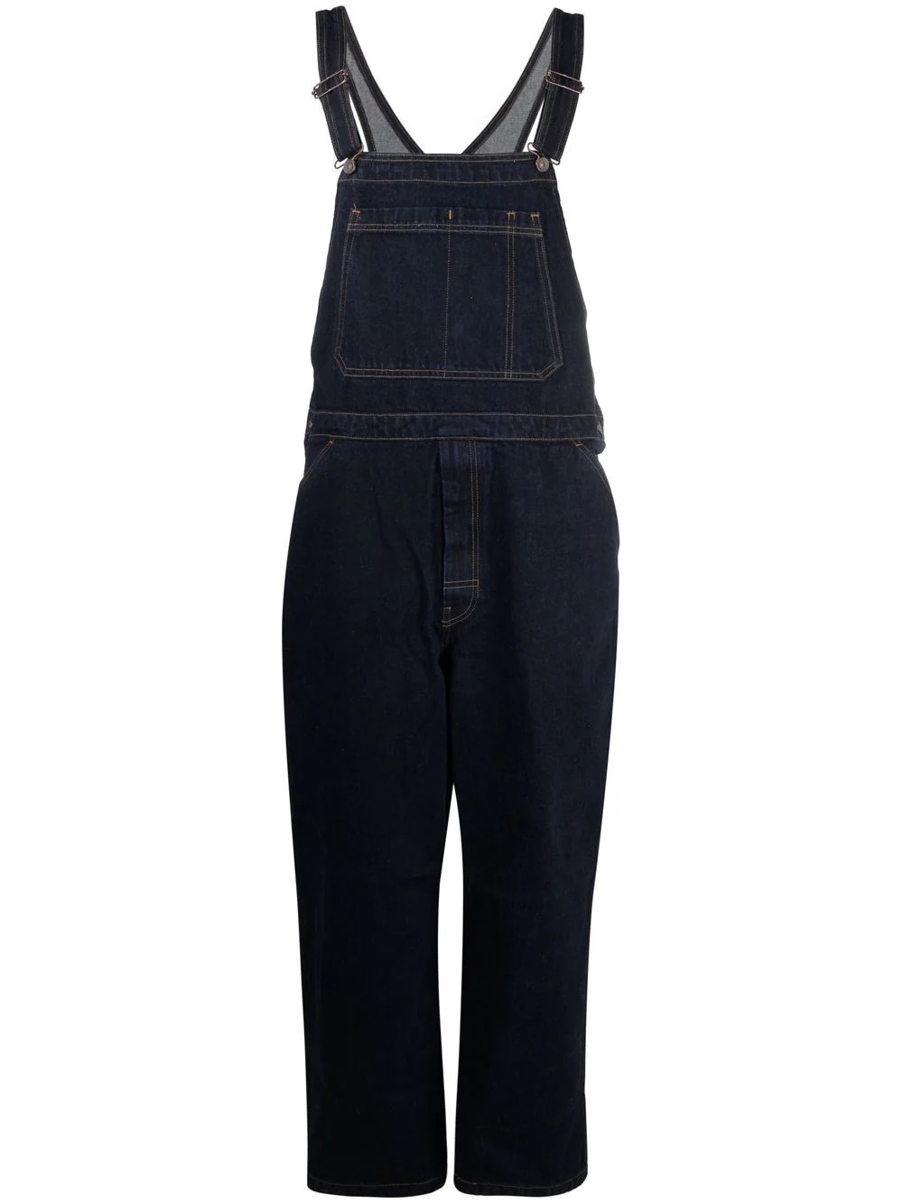 cotton jean overalls - 1