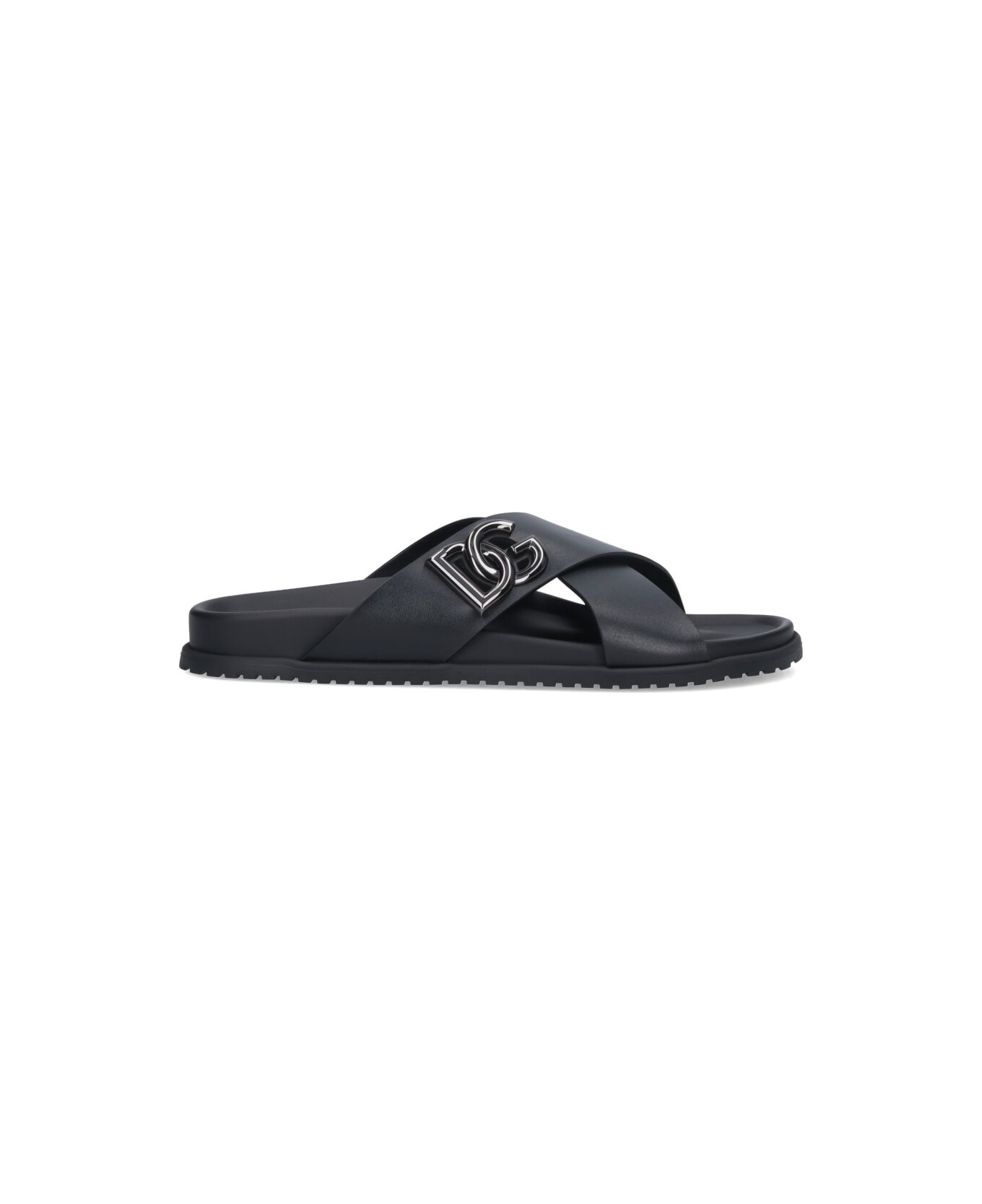Logo Slide Sandals - 1