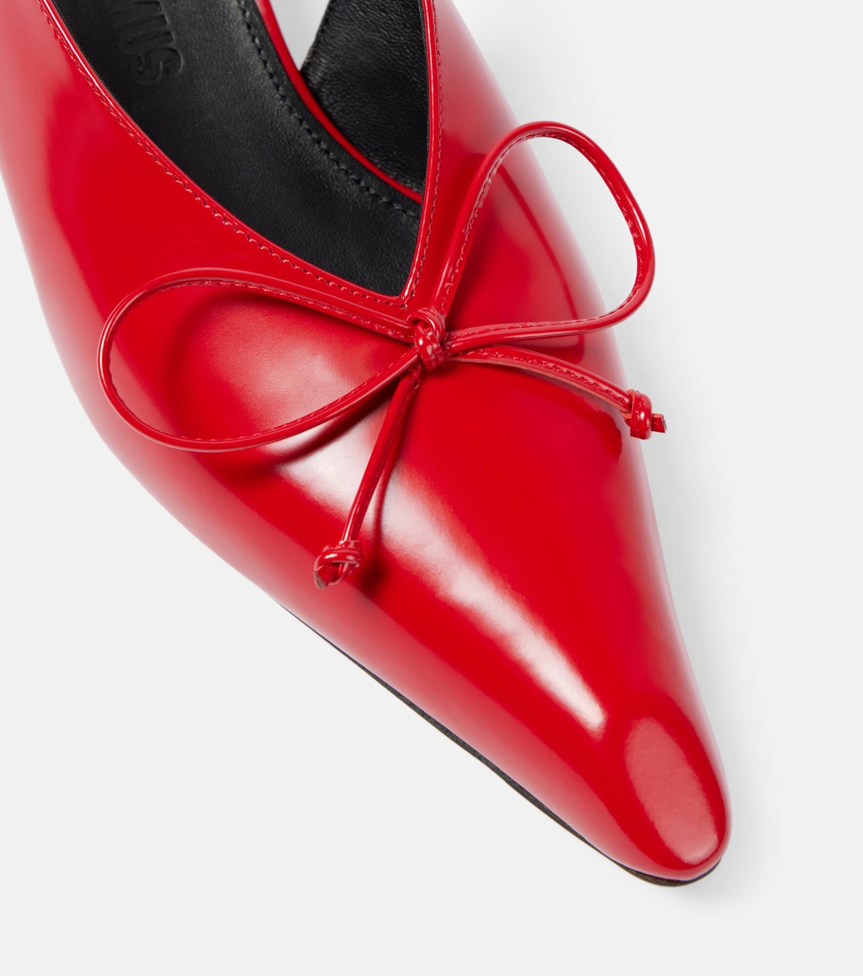 Low Cubisto leather slingback pumps - 5