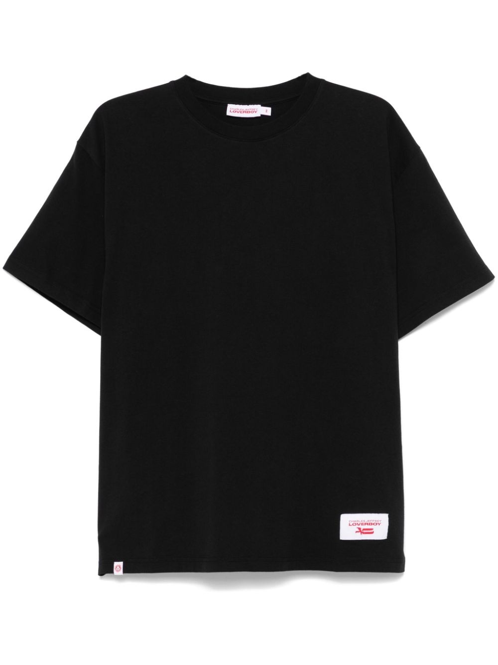 楽天市場】CHARLES JEFFREY LOVERBOY チャールズジェフリーラバーボーイ Tシャツ LABEL TEE 043100601 メンズ  半袖 カットソー ロゴT BLACK : インポートセレクトmusee