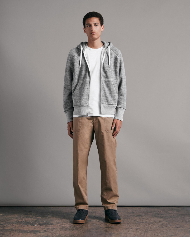 rag & bone Toki Cotton Zip Hoodie outlook