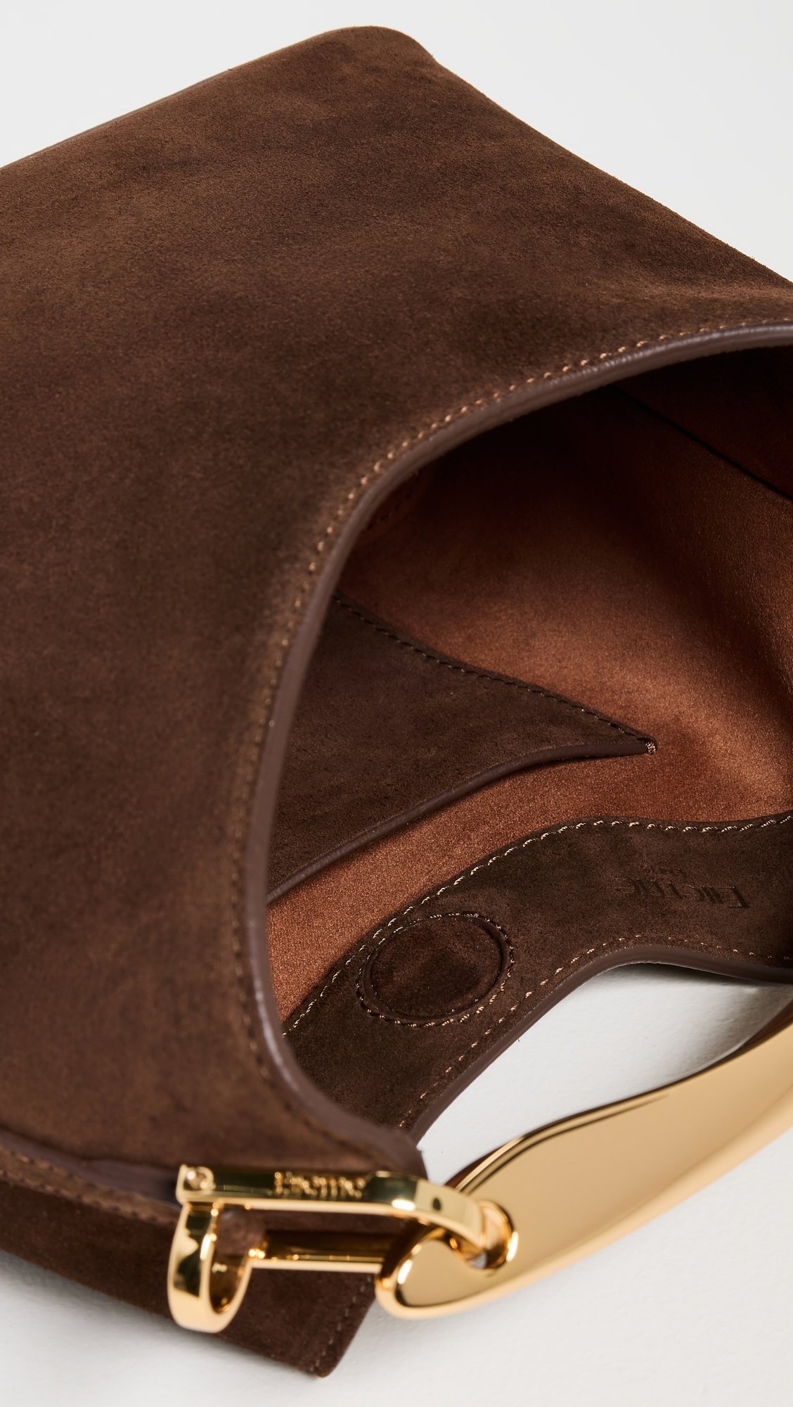 Boomerang Small Suede Bag - 5