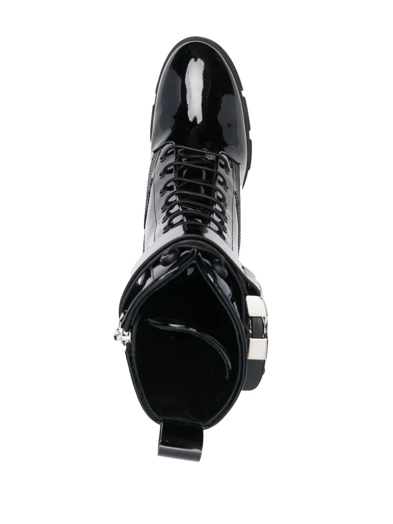 buckle-fastening 110mm boots 4