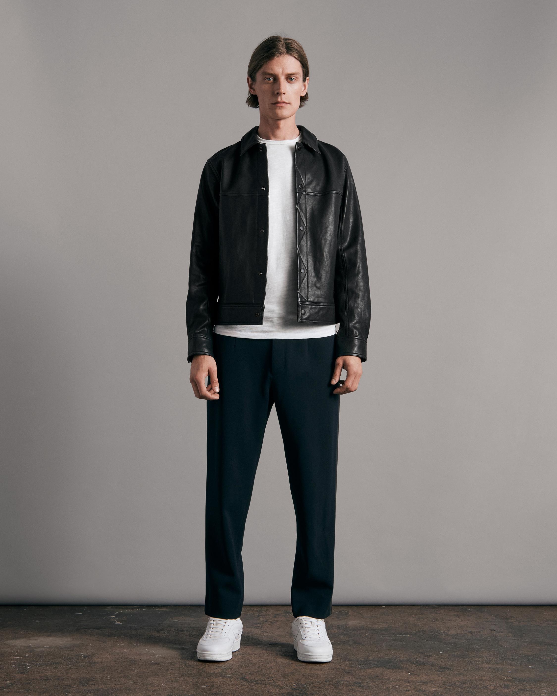 Owen Leather Trucker
Relaxed Fit Jacket - 2