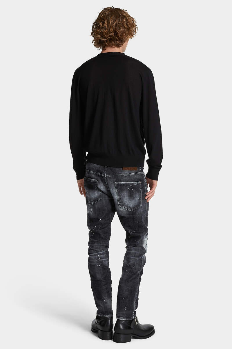 BLACK ROCKY MOUNTAINS WASH SKATER JEANS 4