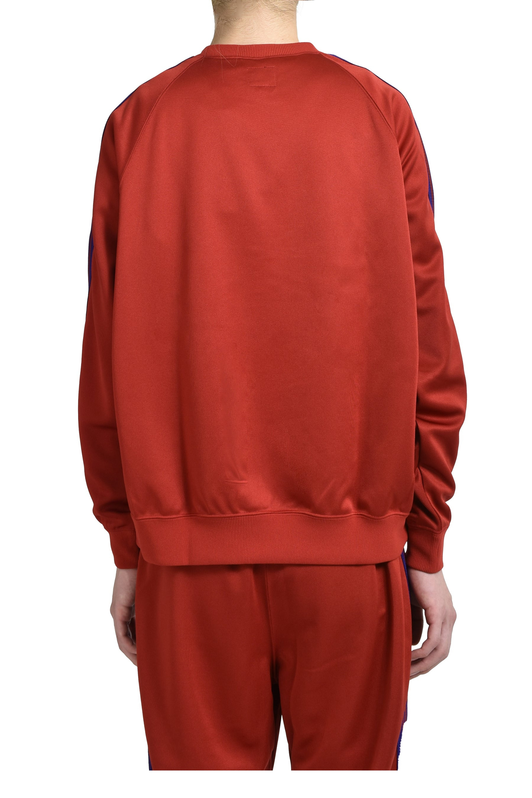 TRACK CREW NECK SHIRT - POLY SMOOTH / RED - 2