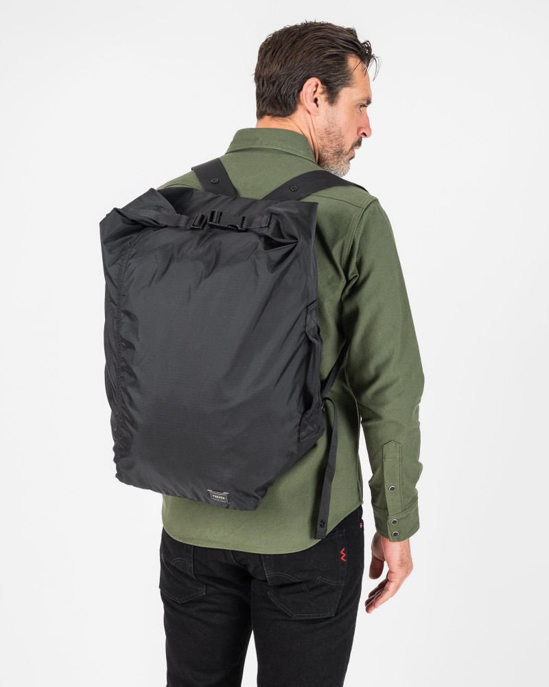 Iron Heart PORTER - YOSHIDA & CO. - FLEX BONSAC BAG - BLACK outlook