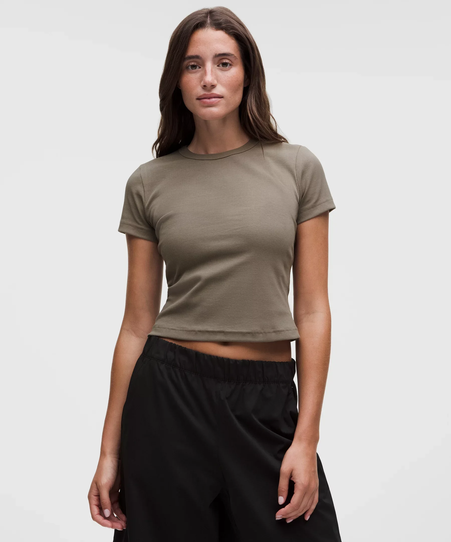Little Ribbed Tee - 1