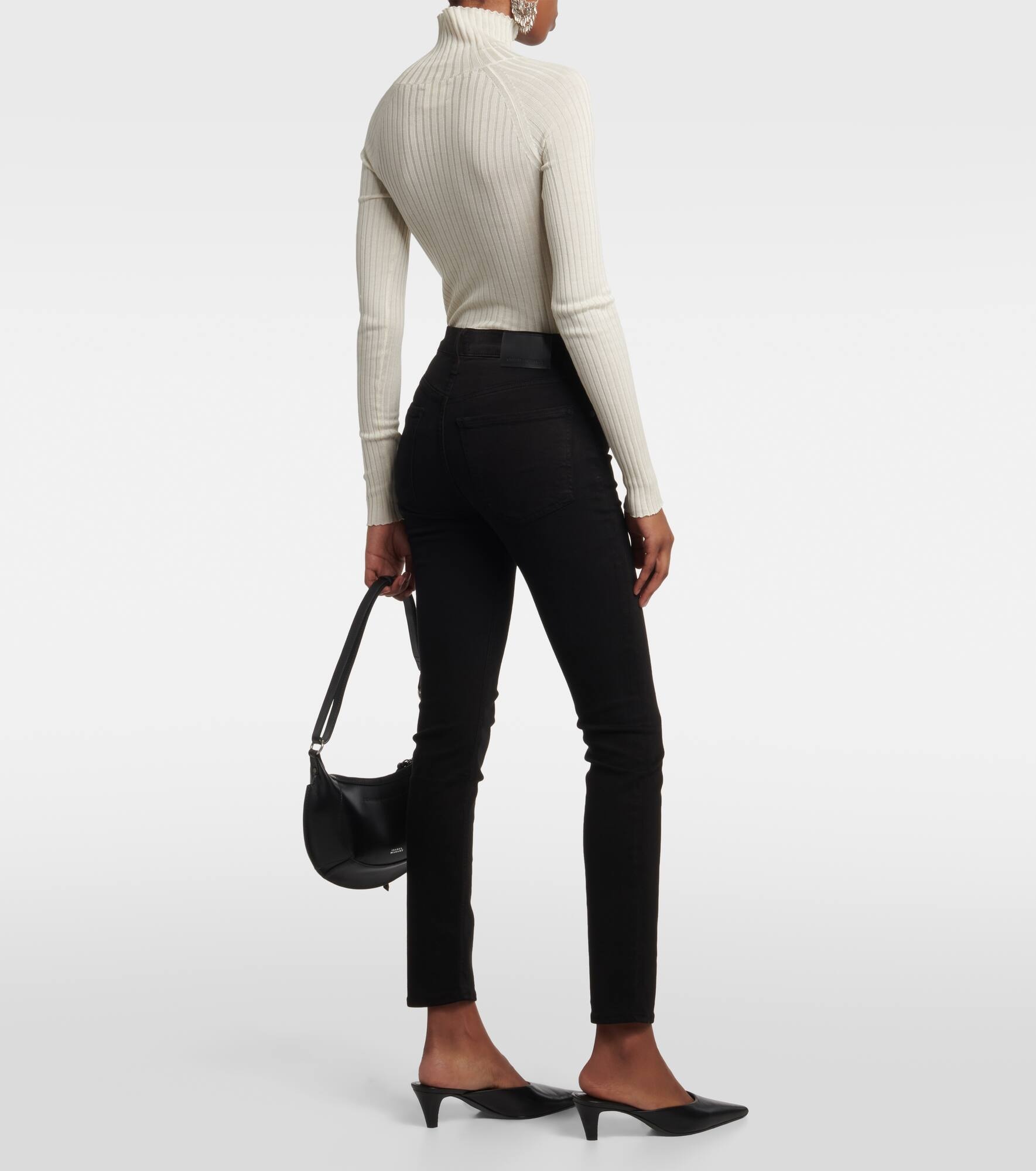 Sloane high-rise skinny jeans - 3