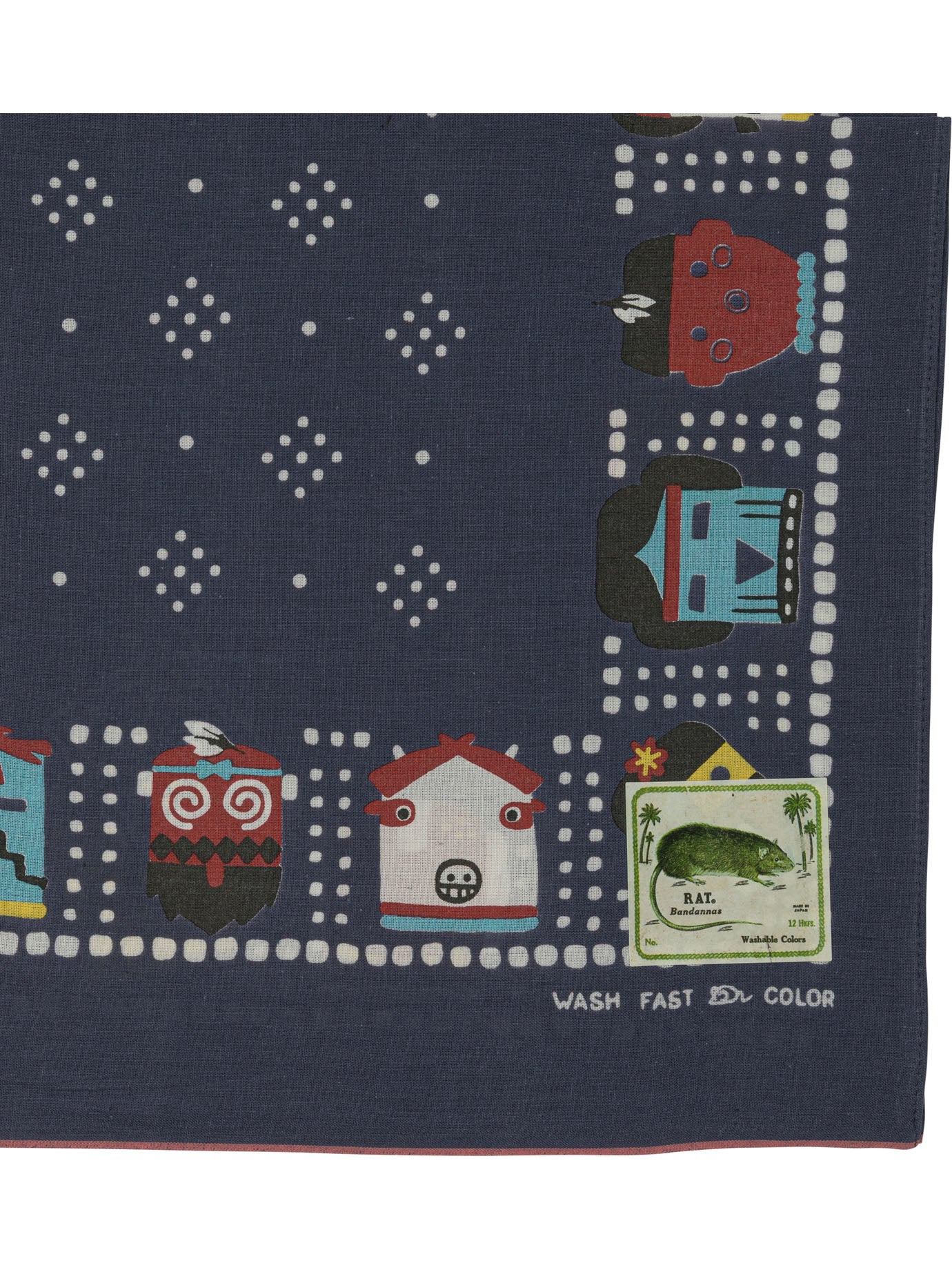 Kapital "kachina & Peckish Rainbowy" Scarf - 2