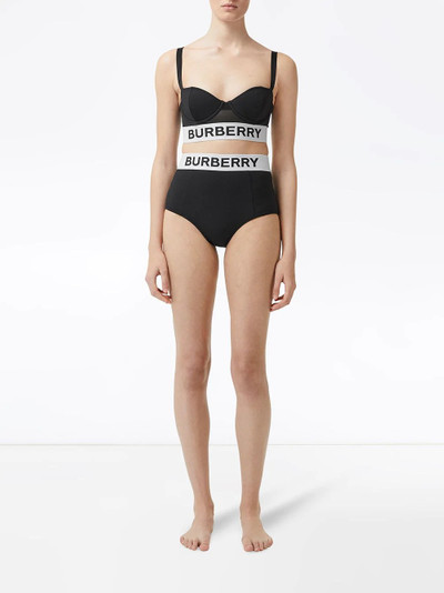 Burberry logo tape bikini bottom outlook