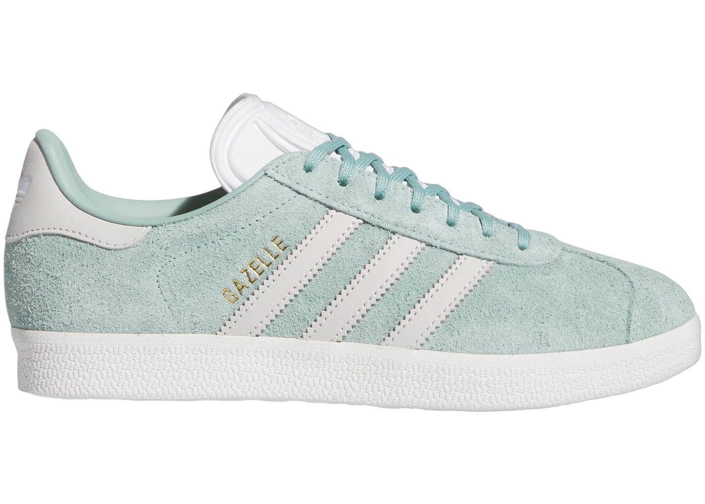 adidas Gazelle Hazy Green Off White Cloud White (Women's) - 1