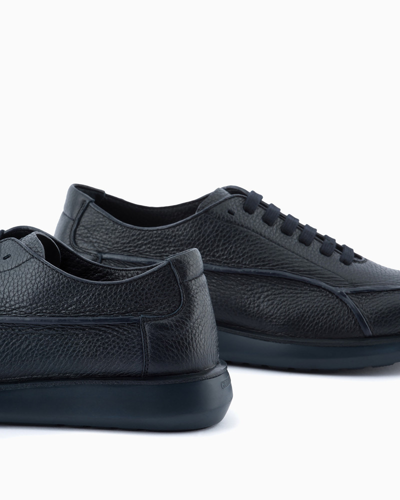 GIORGIO ARMANI Deerskin sneakers outlook