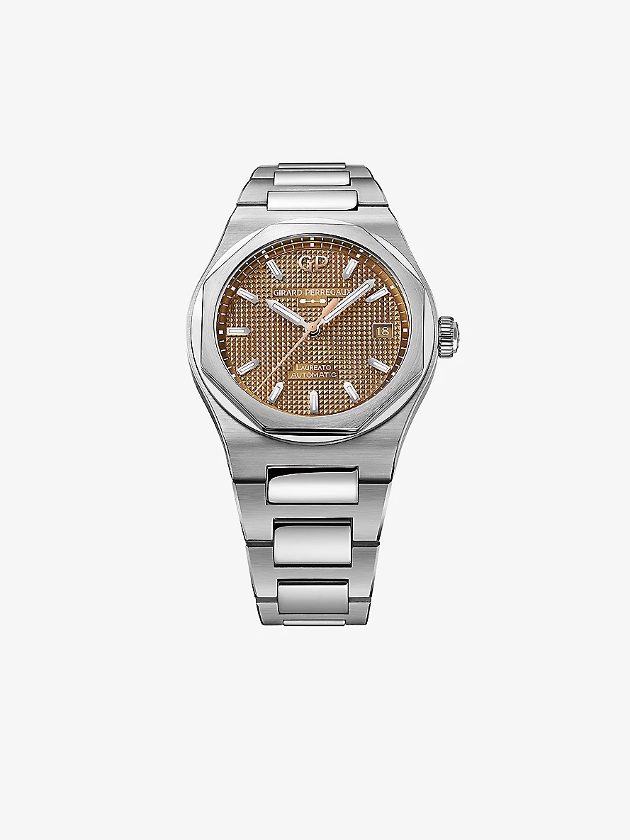 81005-11-3154-1CM Laureato stainless-steel automatic watch - 1