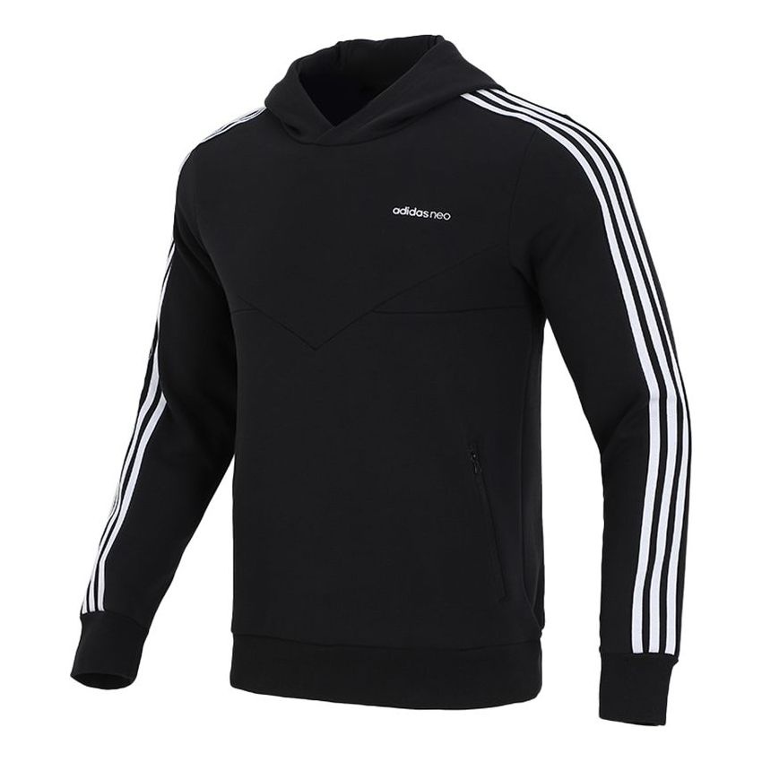 Men's adidas neo Casual Sports Fitness Training Black H14230 - 1