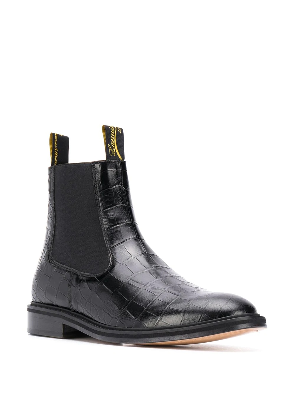 crocodile-effect Chelsea boots - 2