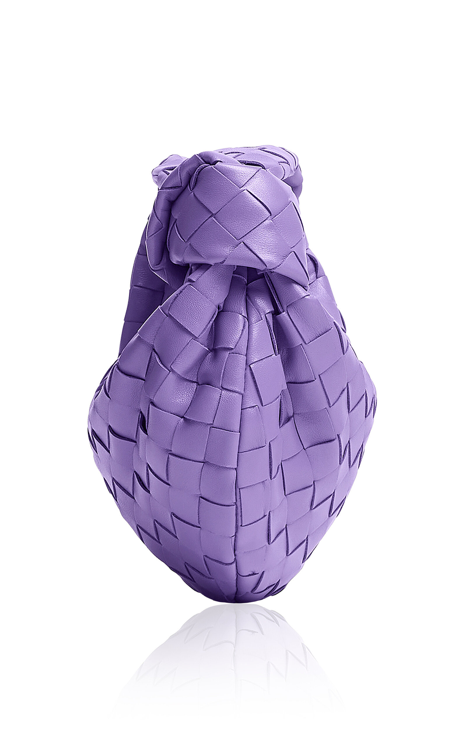 The Mini Jodie Leather Bag purple - 3