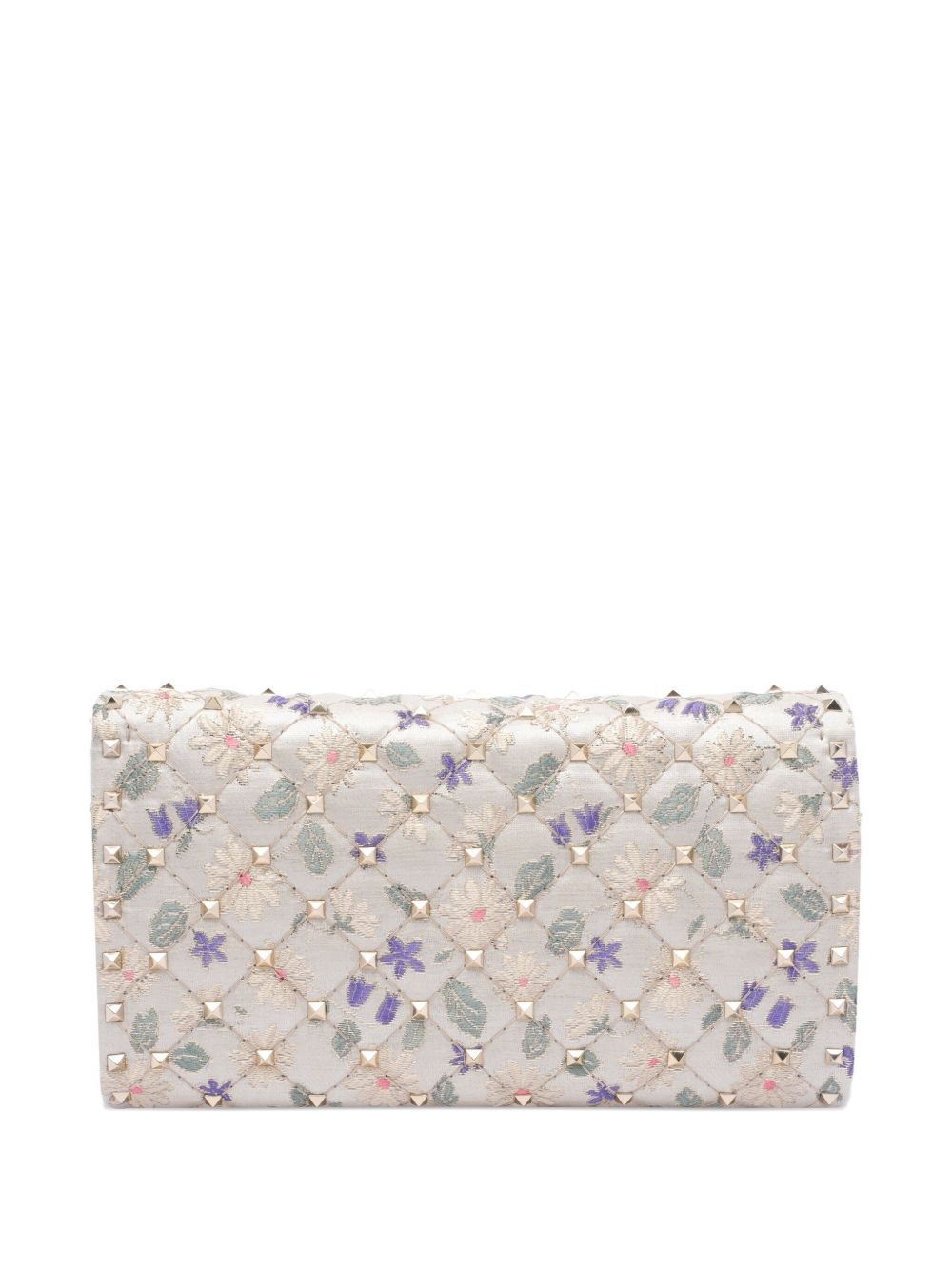quilted floral-print crossbody bag - 2