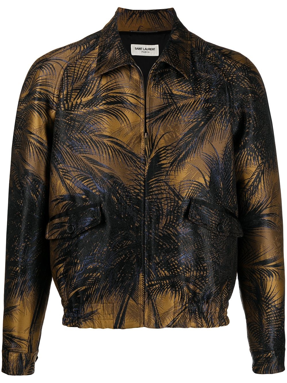 palm tree zipped jacket - 1