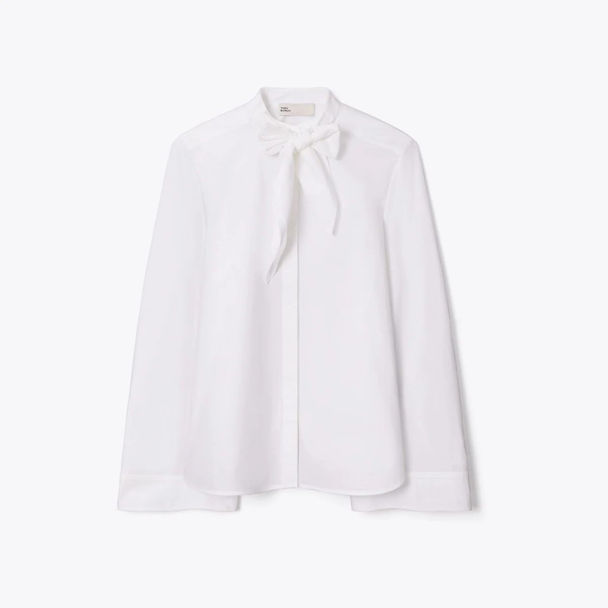 Cotton Bow Blouse - 1