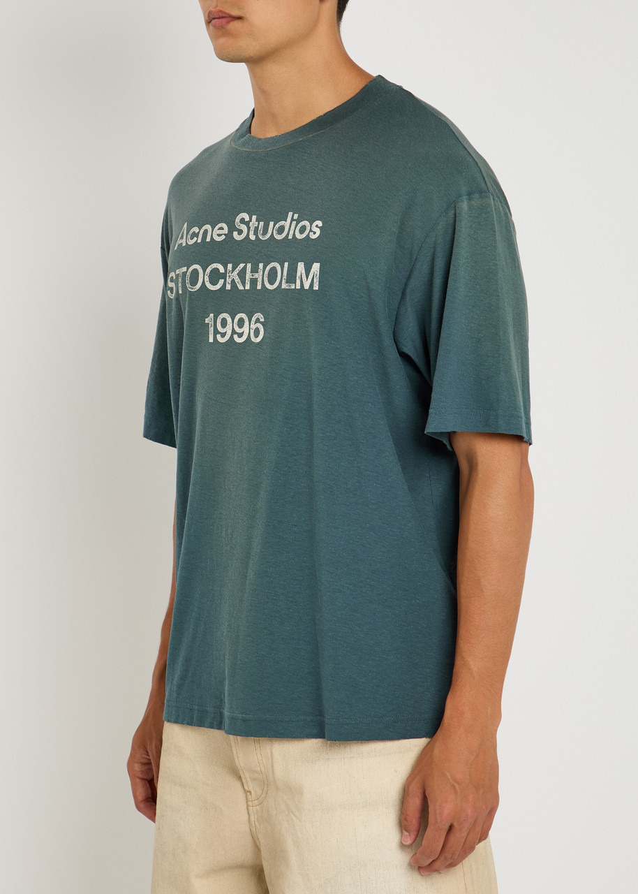 Acne Studios Logo Cotton-blend T-shirt - 2