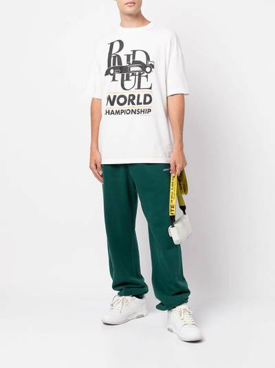 Rhude World Champion cotton T-shirt outlook