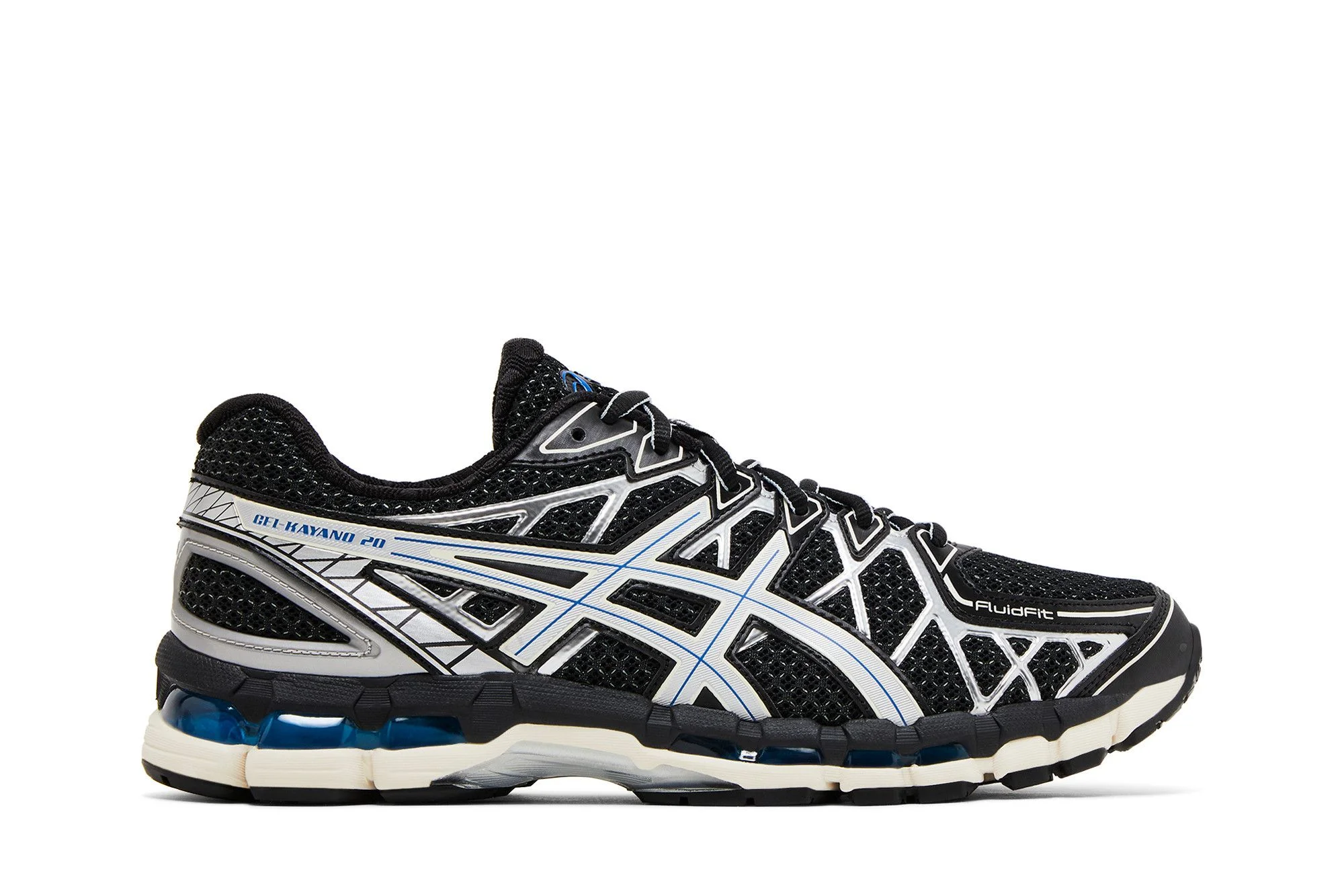 Gel Kayano 20 'Black Silver Blue' - 1