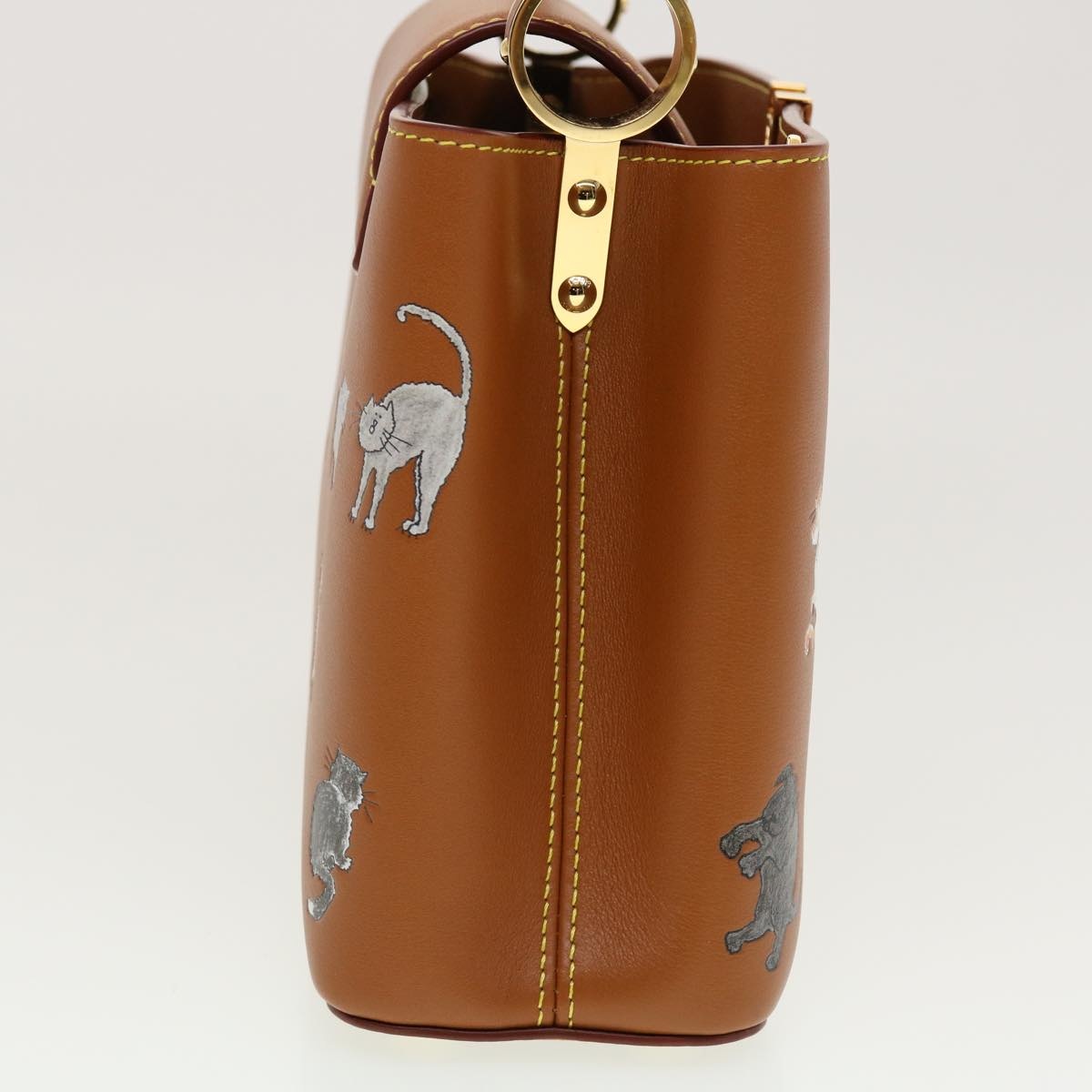 LOUIS VUITTON Catgram Capsine BB Hand Bag Brown M53185 - 4