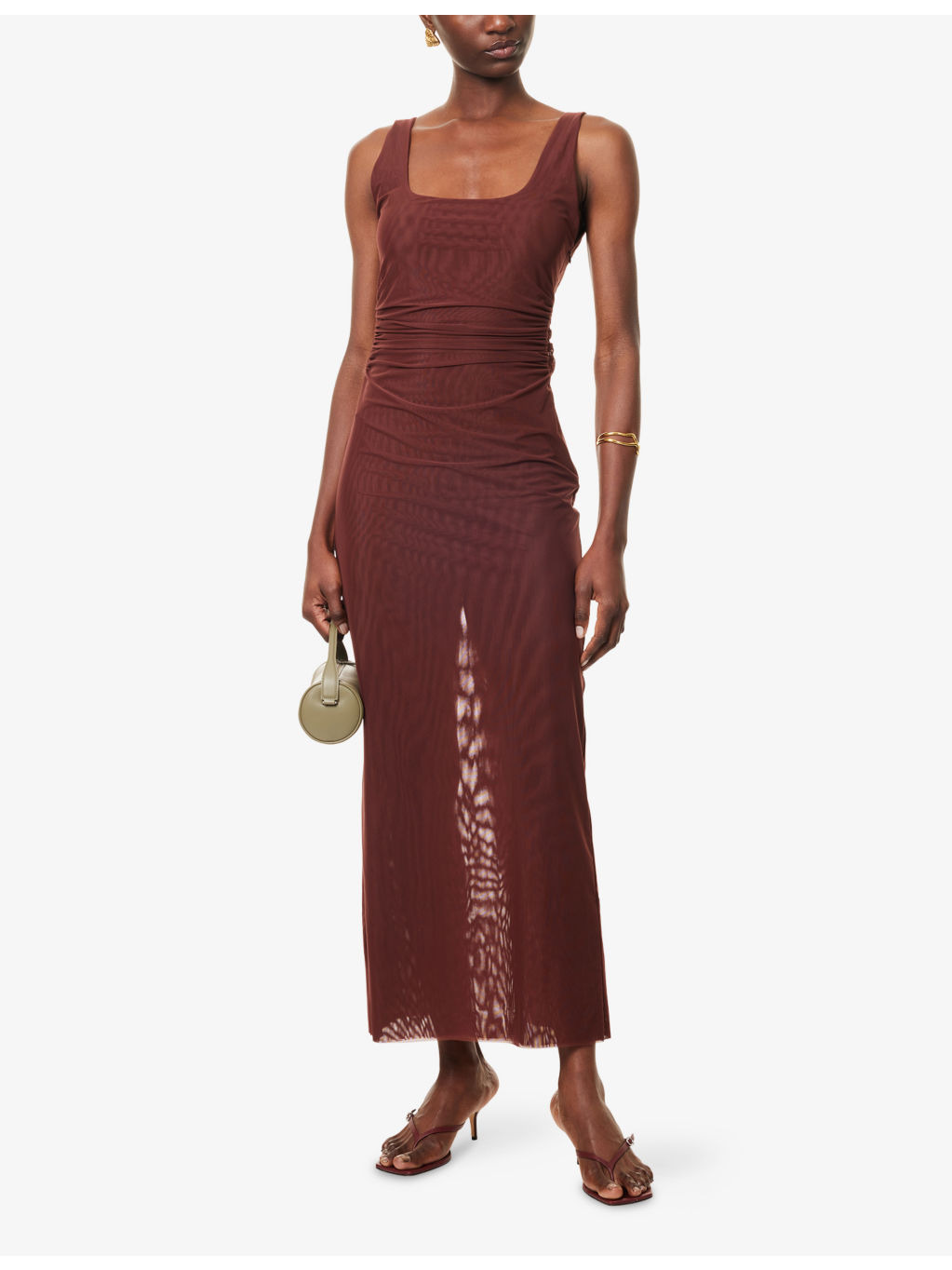 Jacques Twisted Jersey Midi Dress - 2