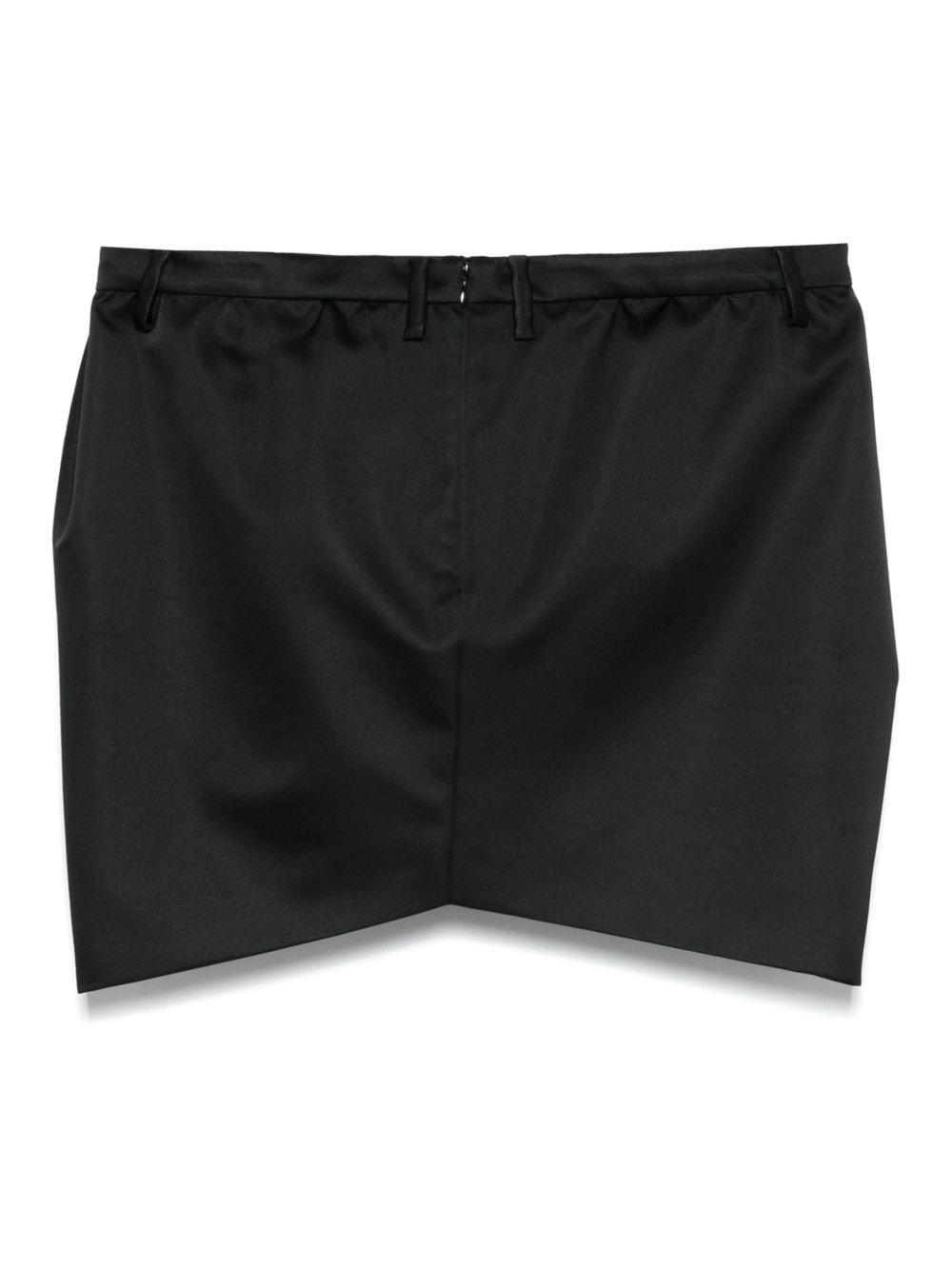 wrap-detail mini skirt - 2
