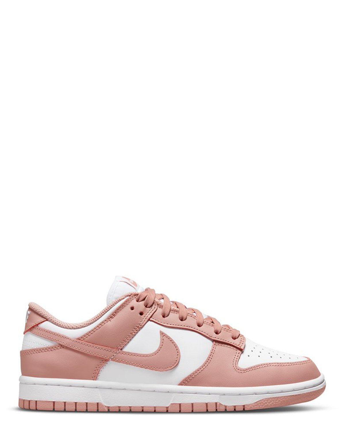 Wmns Dunk Low White/Rose Whisper - 1