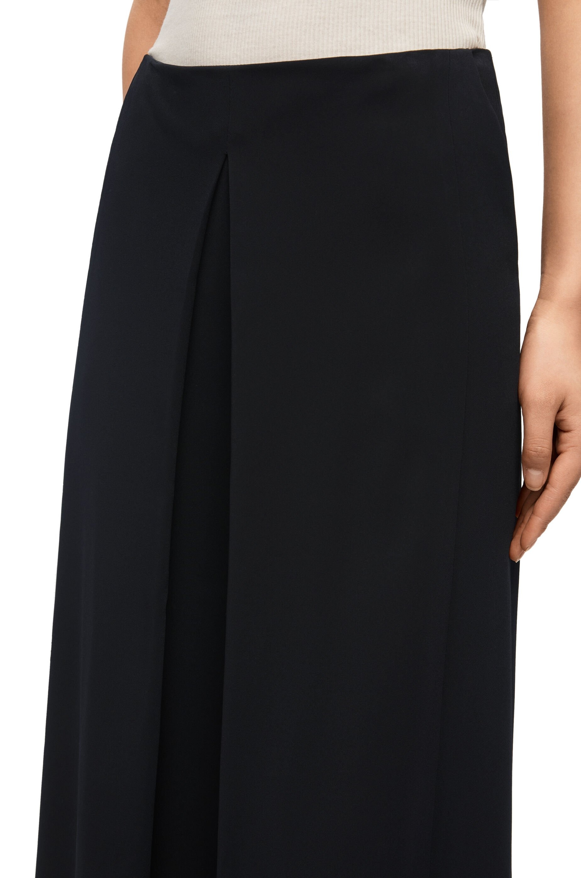 Pleated trousers in viscose - 5