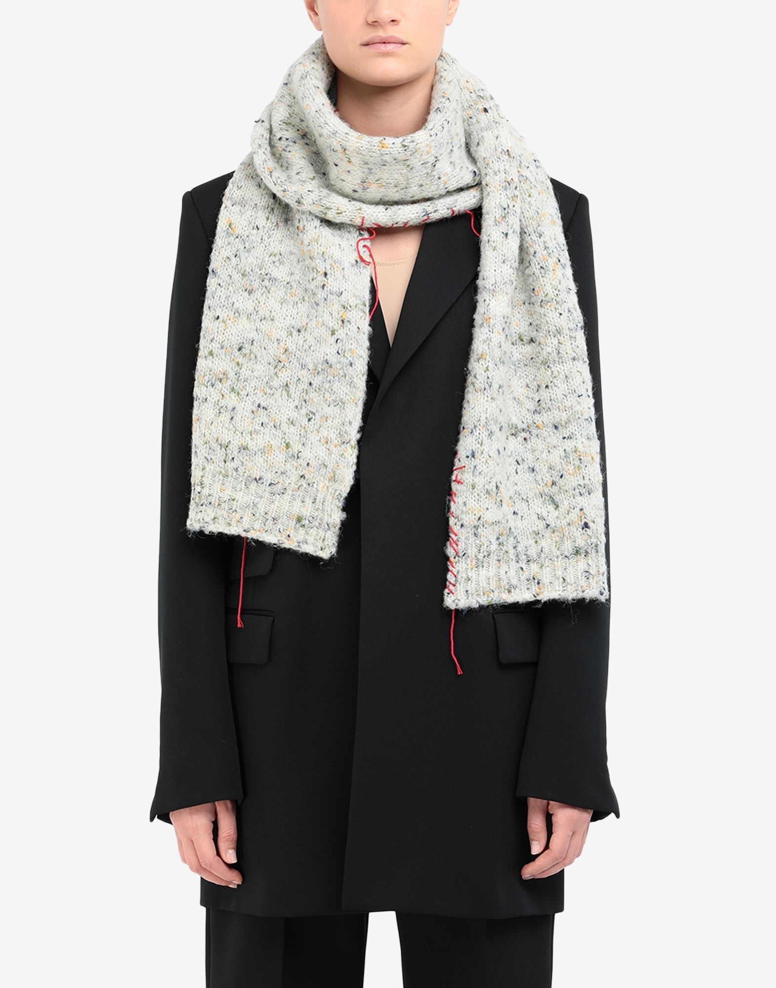 Speckled knit scarf - 4