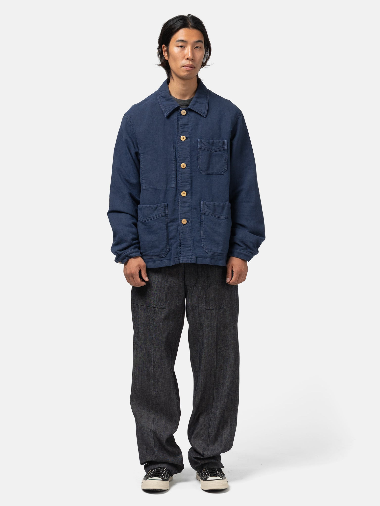 Travail Coverall Moleskin DMGD Blue - 2
