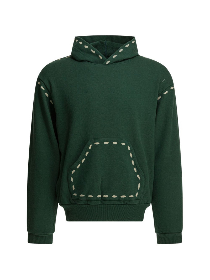 hooded dotted sweatshirt 1