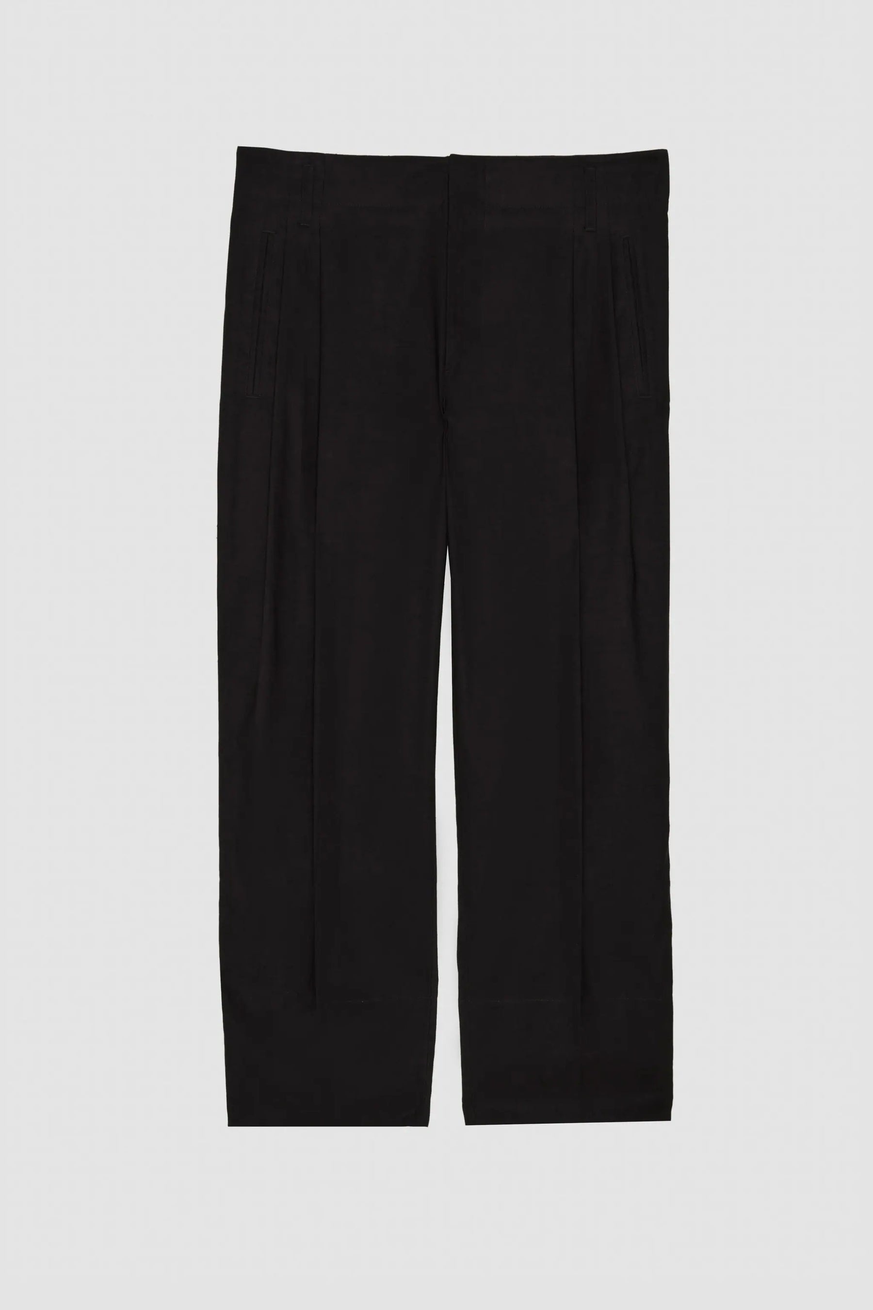 Double Pleat Tapered Trouser - 5