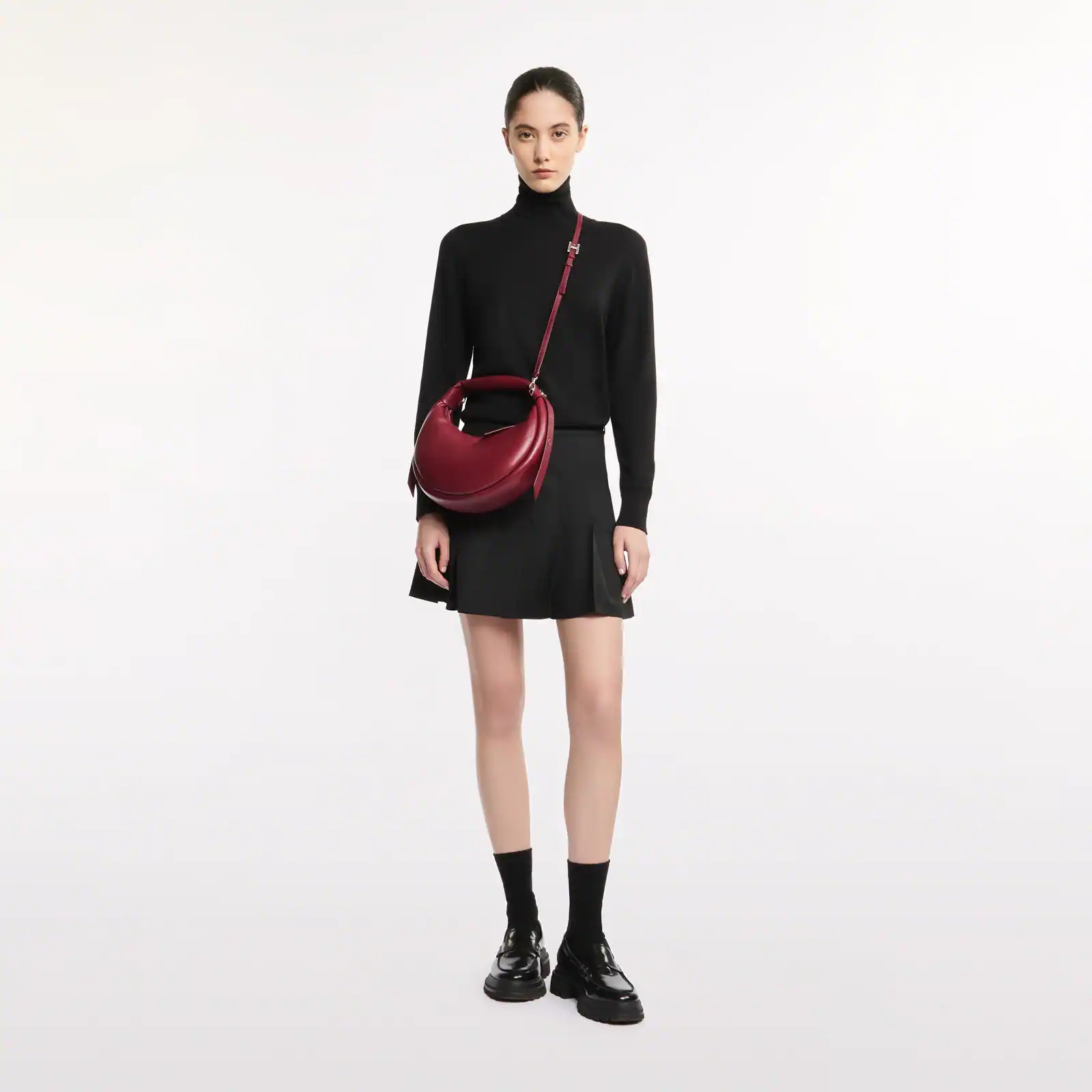 Hogan Bam Bam Hobo Bag Medium - 8
