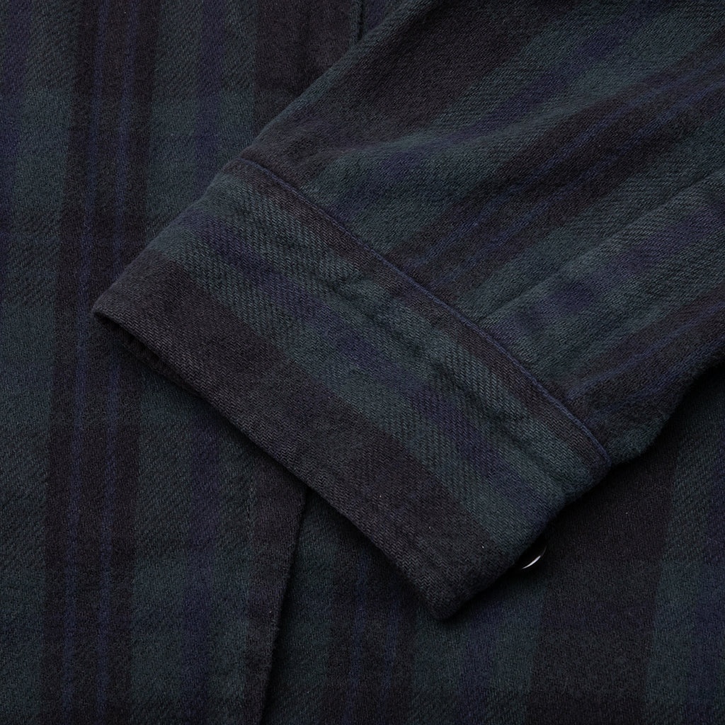 PLAID SHIRT - BLACK - 5