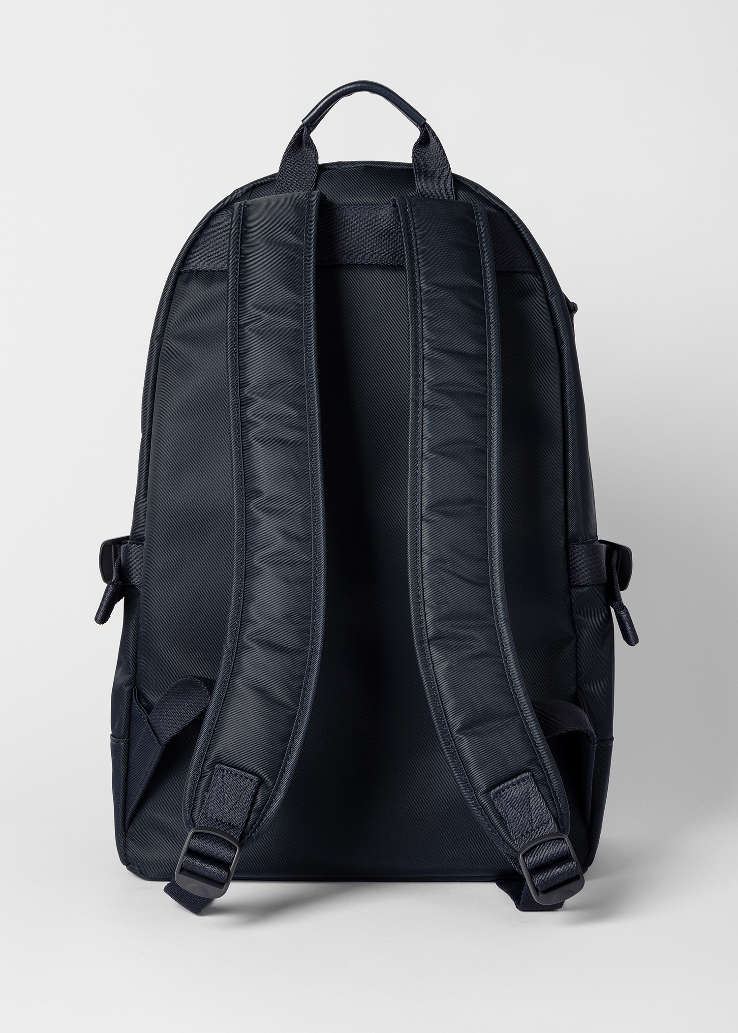 Navy 'Sports Stripe' Nylon Backpack - 3