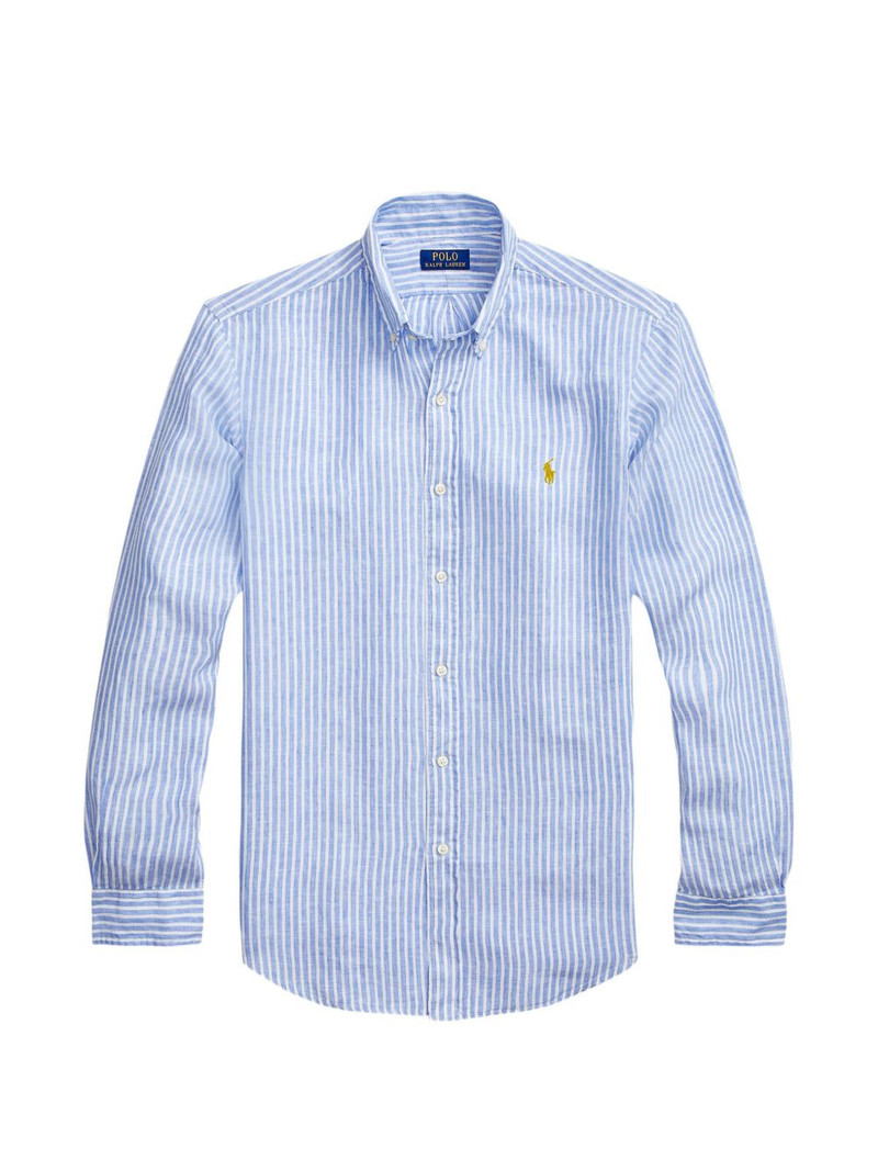 striped button-down shirt 1
