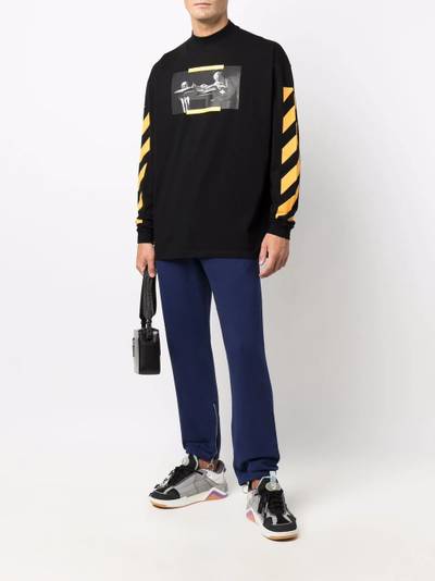 Off-White Caravaggio-print sweatshirt outlook