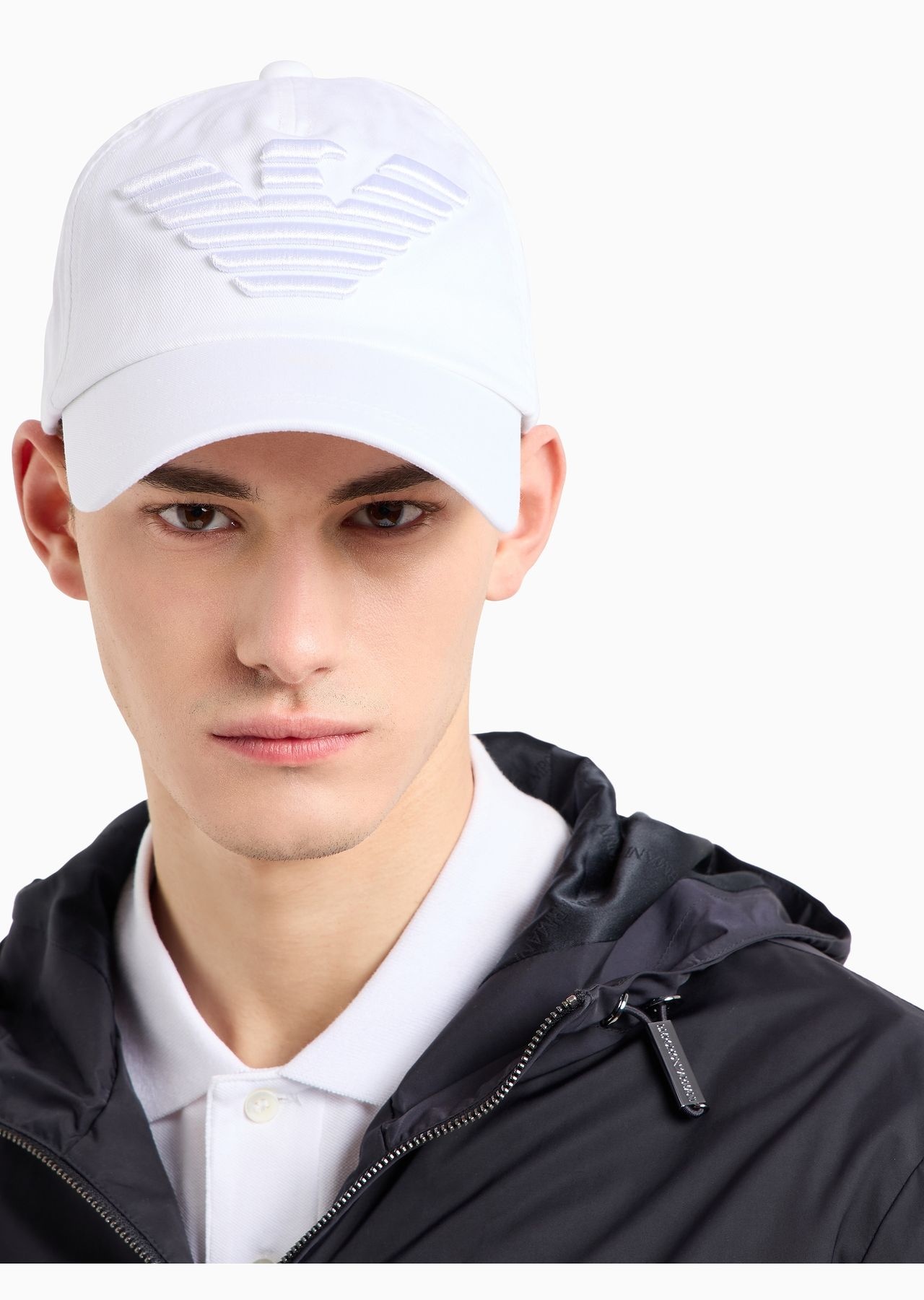 Baseball cap with embroidered oversized eagle - 4