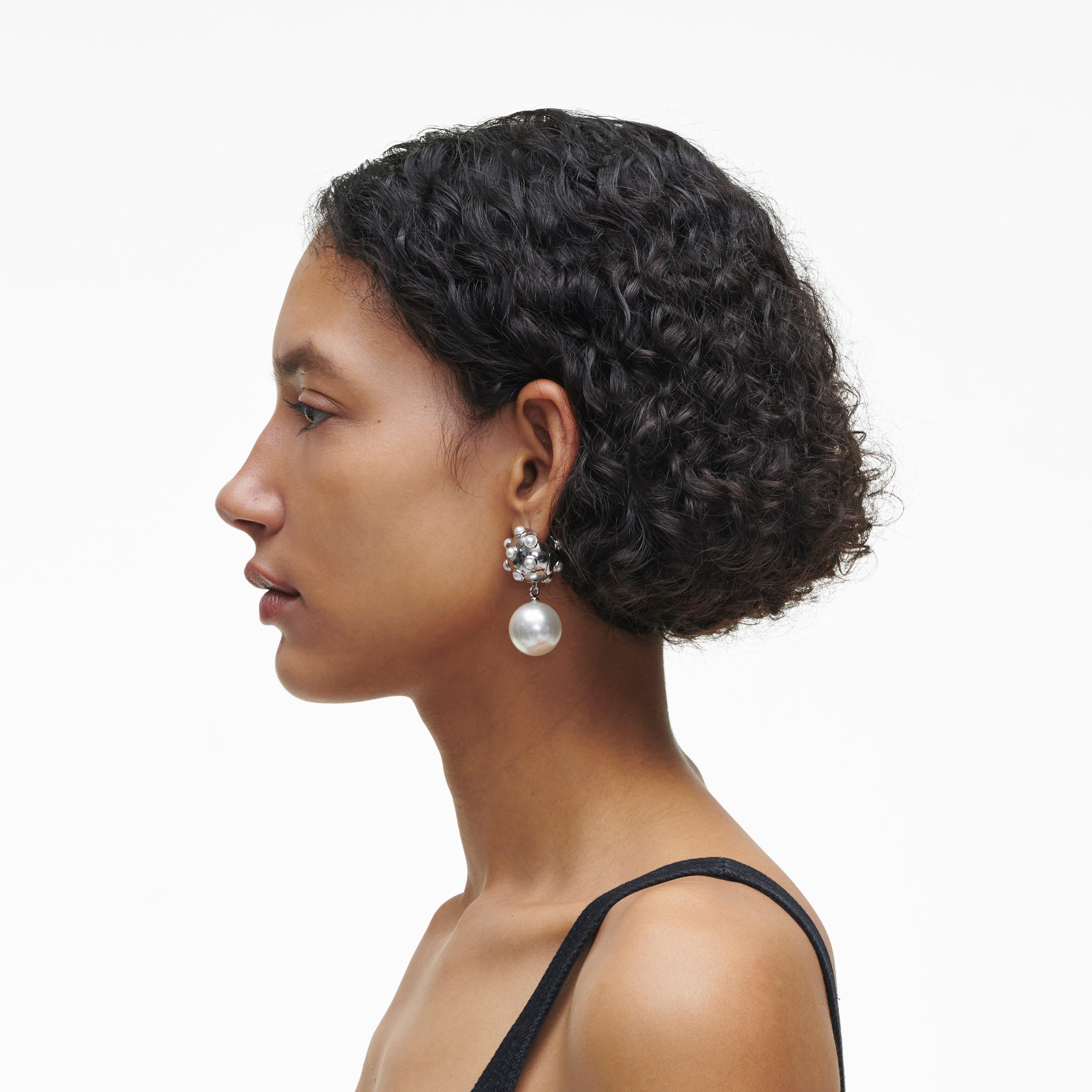 THE PEARL DOT DROP EARRINGS - 2