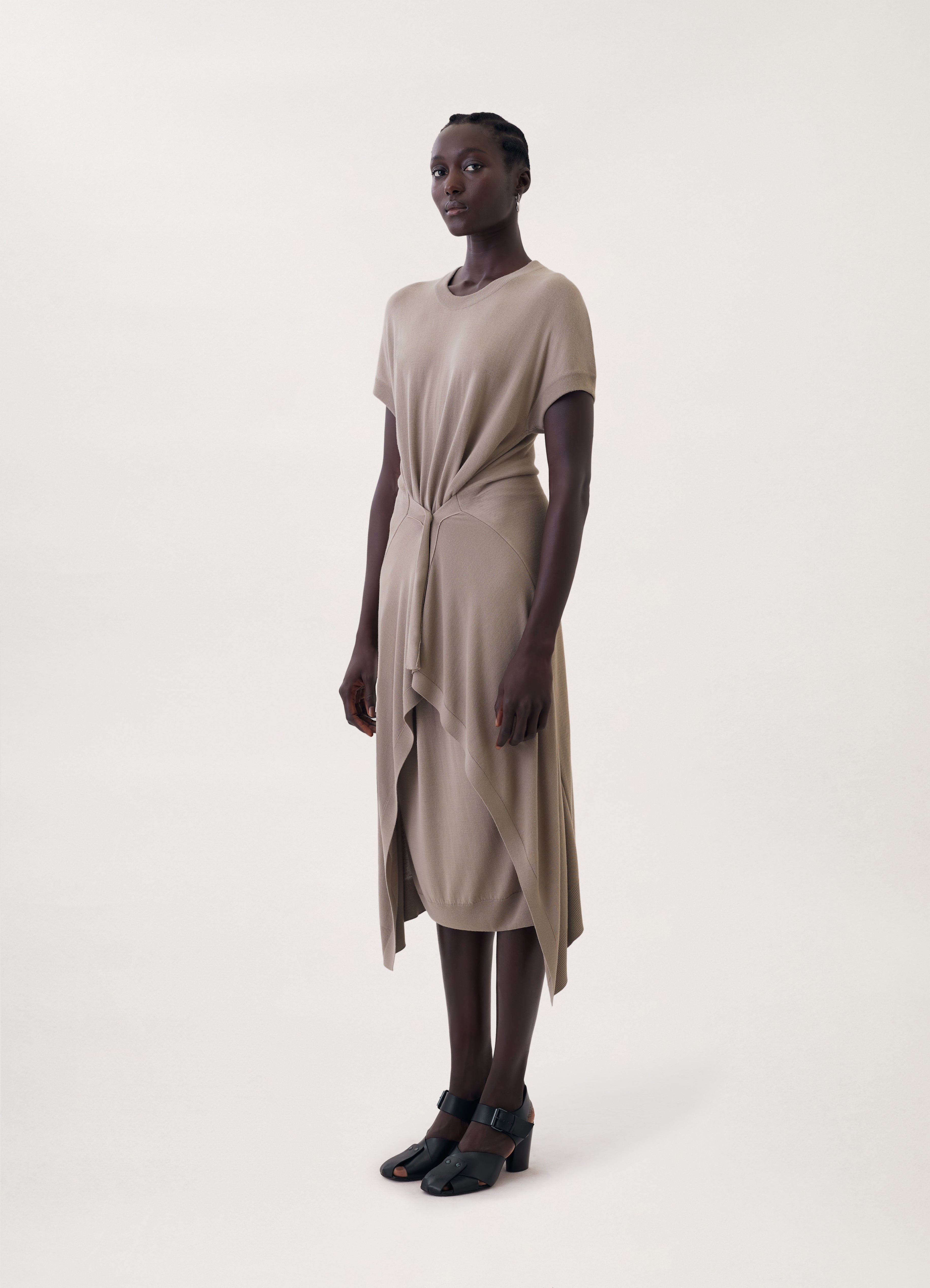 DOUBLE LAYER SKIRT DRESS - 3