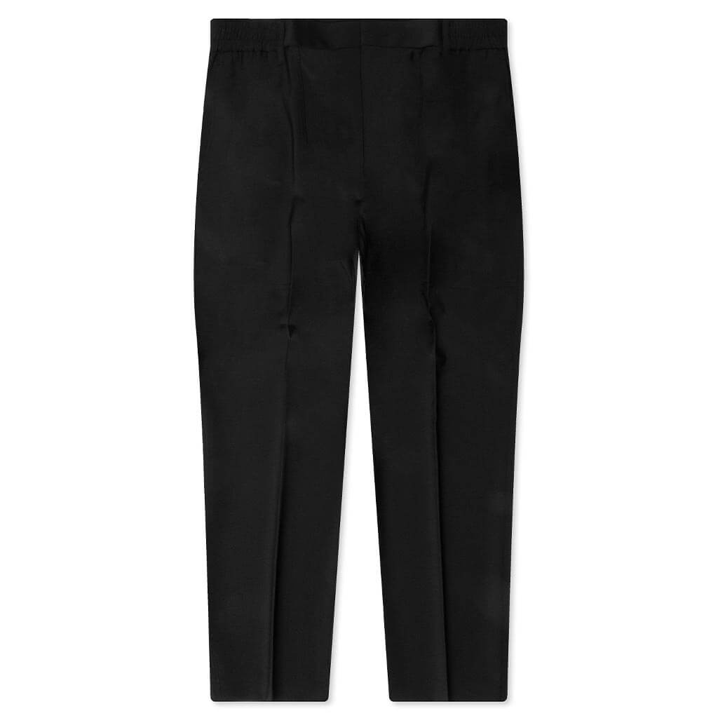 STRETCH WOOL CORE PANT - BLACK - 1